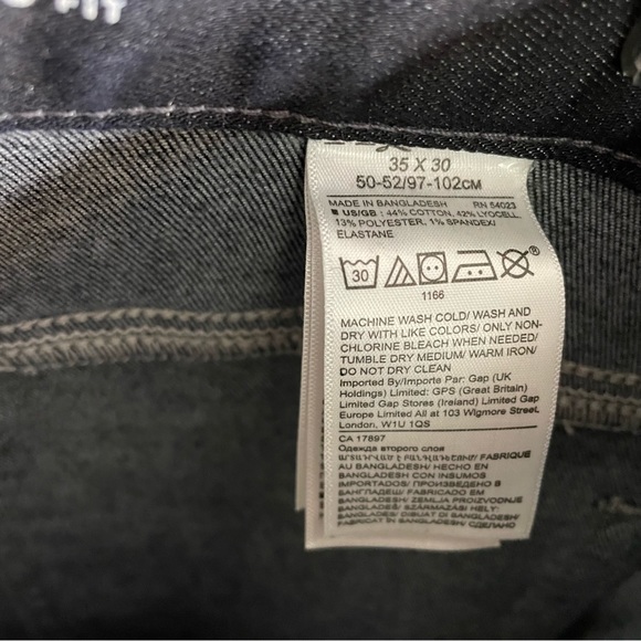 Banana Republic Traveler Slim Fit Jeans Indigo Wash - Picture 7 of 7